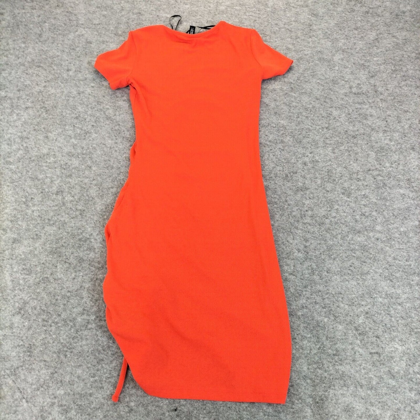 H&M Womens Orange Short Sleeve Polyester Dress Size XS