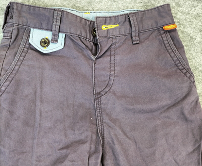 Ted Baker Boys Purple Cotton Straight Leg Pockets Button Fly Jeans Size 2-3 Y