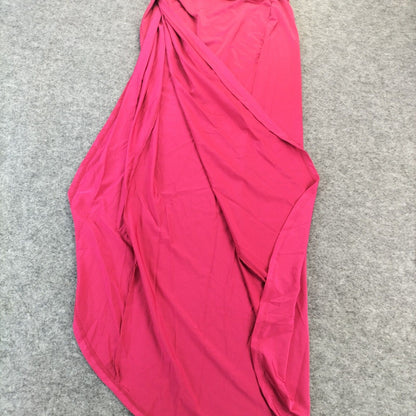 Shien Womens Pink Maxi Skirt Size L