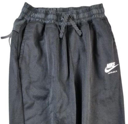 Nike Sportswear Mens Black Cotton Drawstring Straigth Leg Track Jogger Pant Sz XL