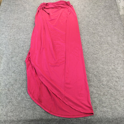 Shien Womens Pink Maxi Skirt Size L