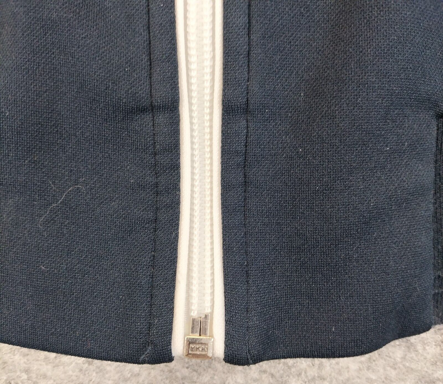 Original Penguin Mens Blue Mock Neck Long Sleeve Full Zip Activewear Jacket Sz L