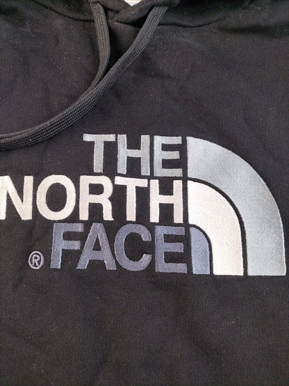 The North Face Mens Black Cotton Outdoor Life Streetwear Long Sleeve Hoodie Sz M